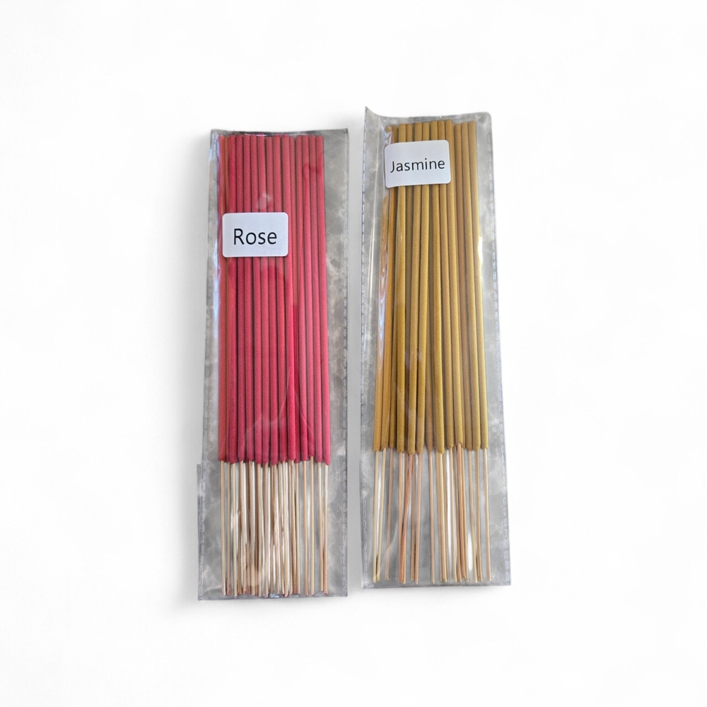 Rose and Jasmine Incense Stick Set